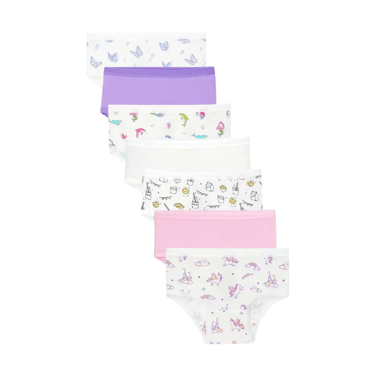 Bellabu Bear children’s underwear in soft colours and playful prints