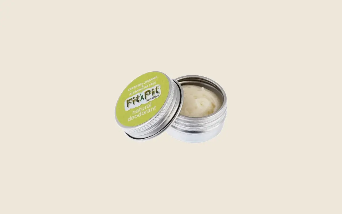 Fit Pit natural deodorant tin from The Green Woman